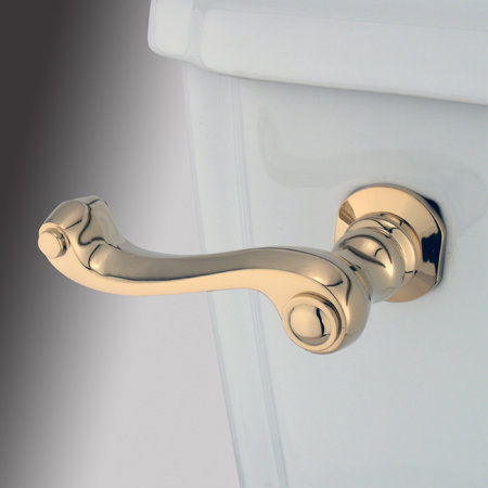 Historic Houseparts, Inc. > Flush Levers > Kingston Brass KTCL10 Claremont Front Mount Toilet Tank Lever, Matte Black